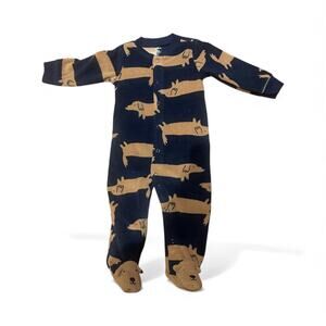 Carter's Puppy Print Sleeper Sz 9 months